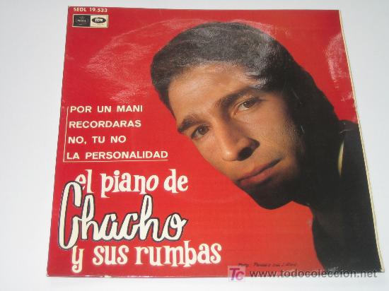Discos de vinilo: CHACHO - POR UN MANI.. - - Foto 1
