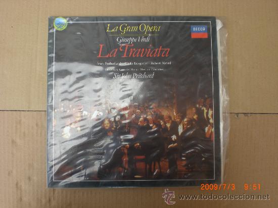 Discos de vinilo: VERDI, LA TRAVIATA - Foto 1