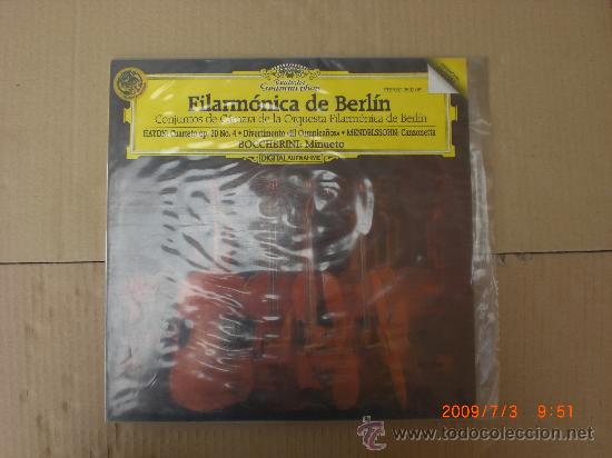 Discos de vinilo: BOCCHERINI-HAYDN-MENDELSSOHN - Foto 1