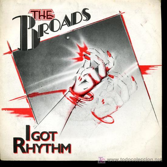 Discos de vinilo: The Broads - I got Rhythm / Lock inside - Single 1983 - Foto 1