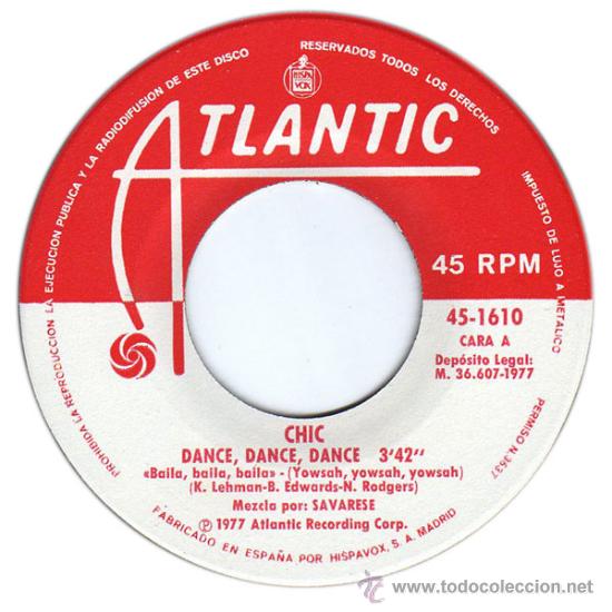 Discos de vinilo: LABEL: ATLANTIC/HISPAVOX SPAIN 1977 - Foto 2