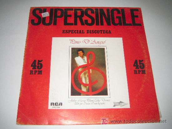 Discos de vinilo: PINO D&acute;ANGIO  - MAXI - Foto 1