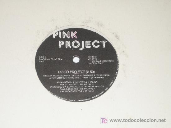 Discos de vinilo: PINK PROJECT - MAXI - Foto 1