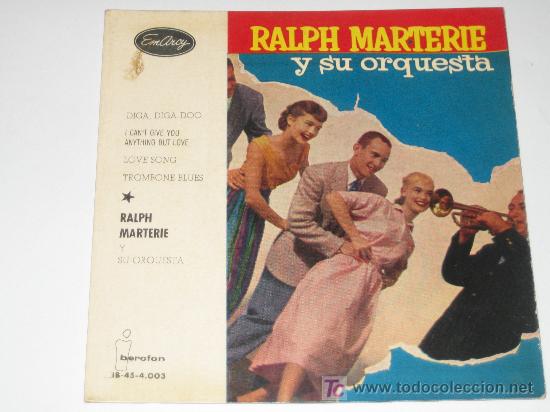 Discos de vinilo: RALPH MARTERIE Y SU ORQUESTA - Foto 1