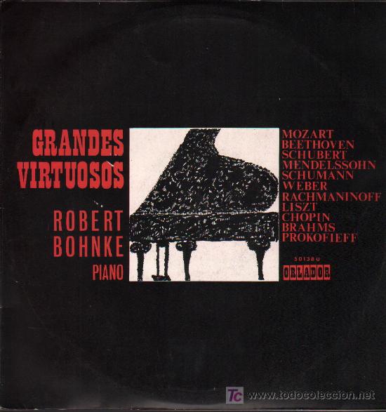 Discos de vinilo: Robert Bohnke - Grandes virtuosos - Lp 1968 - Foto 1