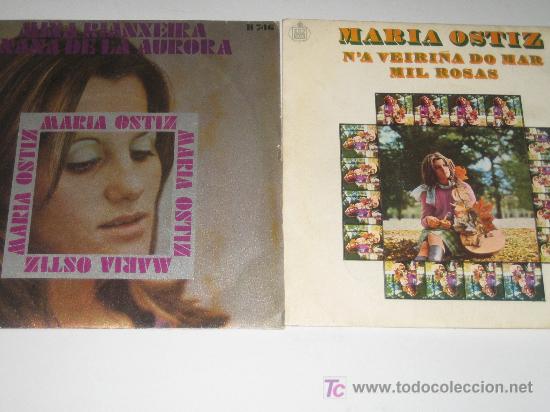 Discos de vinilo: MARIA OSTIZ - LOTE DE DOS SINGLES - - Foto 1