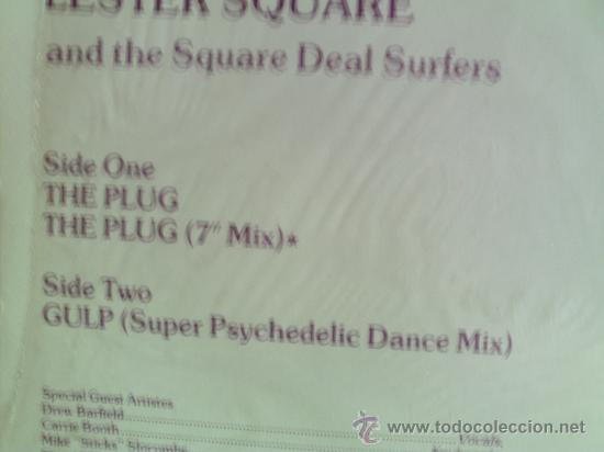 Discos de vinilo: LESTER SQUARE ---- THE PLUG -- MAXI-SINGLE - Foto 2
