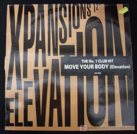 Discos de vinilo: LP DE SPANSIONS ELEVATION. MOVE YOUR BOBY. - Foto 1