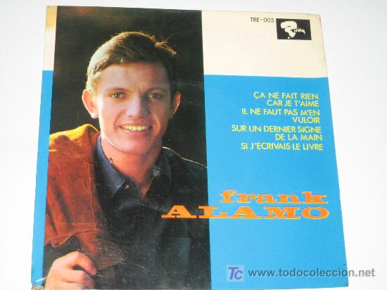 Discos de vinilo: FRANK ALAMO - ED. ESPA&Ntilde;OLA 1966 - Foto 1