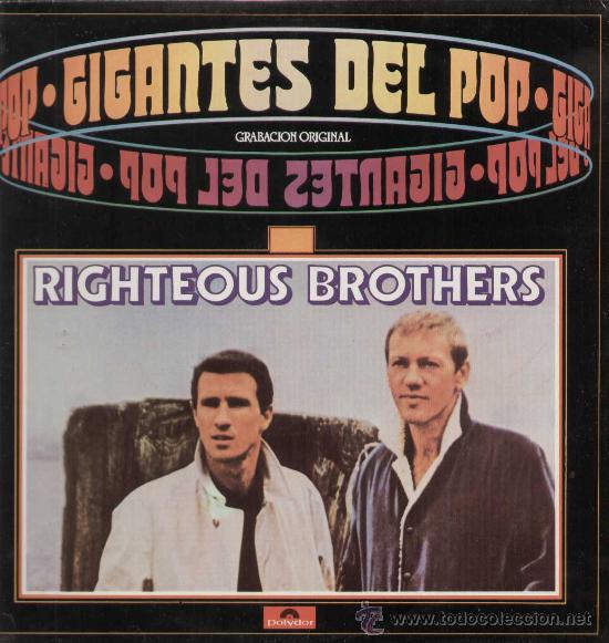 Discos de vinilo: Righteous borthers- gigantes del pop