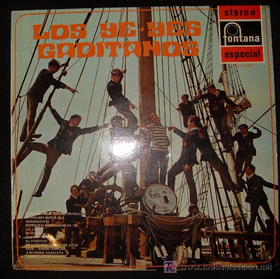 Discos de vinilo: LP DE LOS YE YES GADITANOS. - Foto 1