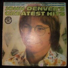 Discos de vinilo: LP DE JOHN DENVER. GREATEST HITS.. Lote 15990913