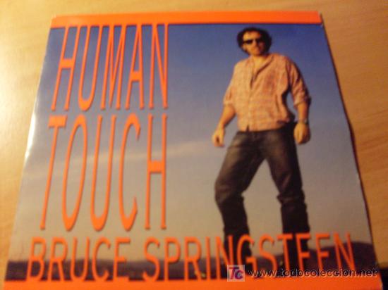 Discos de vinilo: BRUCE SPRINGSTEEN ( HUMAN TOUCH) SINGLE1992 HOLANDA (EPI17) - Foto 1