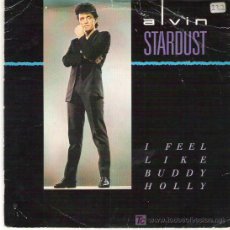 Discos de vinilo: ALVIN STARDUST - I FEEL LIKE BUDDY HOLLY / LUXURY *** CHRYSALIS 1984 UK. Lote 16016070