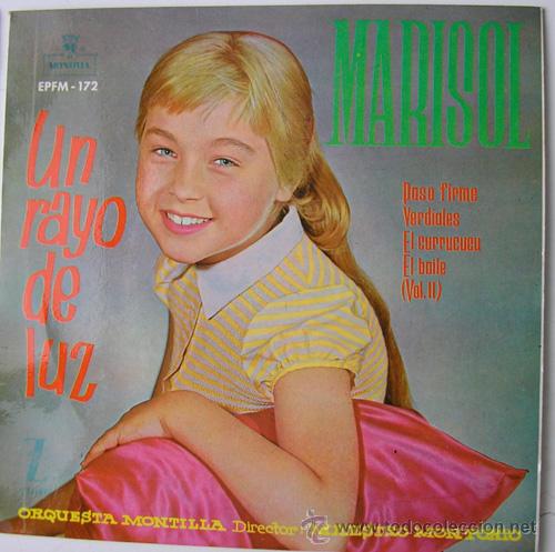 Discos de vinilo: MARISOL - UN RAYO DE SOL - EP MONTILLA 1960 - Foto 1