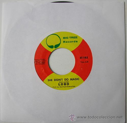 Discos de vinilo: LOBO - I&acute;M THE ONLY ONE - SINGLE USA - Foto 1