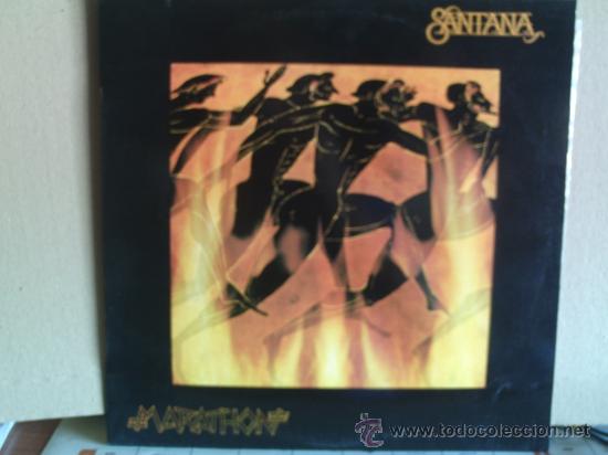 Discos de vinilo: SANTANA ---- MARATHON - Foto 1
