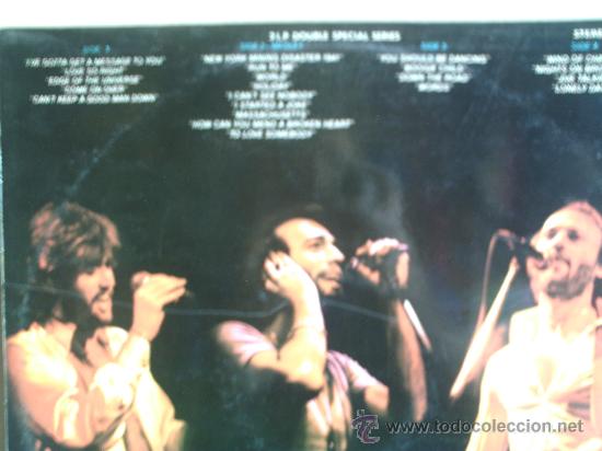 Discos de vinilo: BEE GEES ----- LIVE - Foto 2