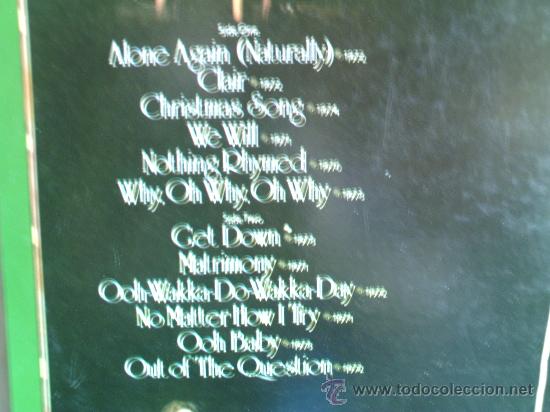 Discos de vinilo: GILBERT O&acute;SULLIVAN ----- SUS GRANDES EXITOS - Foto 2