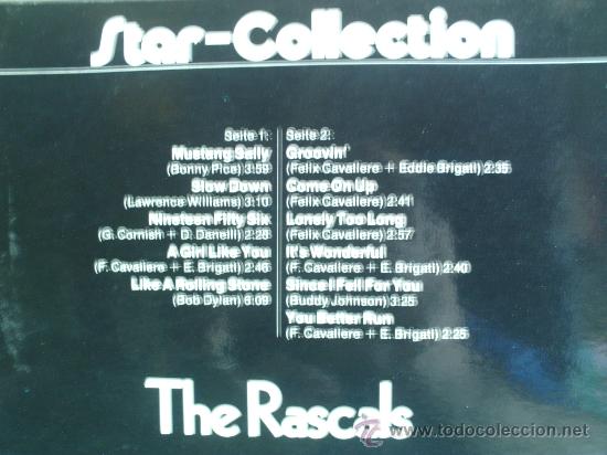Discos de vinilo: THE RASCALS ---- STAR - COLLECTION - Foto 2