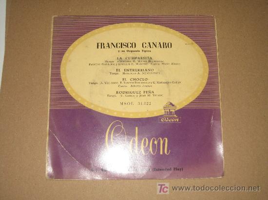 Discos de vinilo: FRANCISCO CANARO - Foto 1