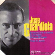 Discos de vinilo: JOSÉ GUARDIOLA - 1966. Lote 335054848