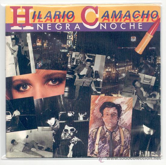 Discos de vinilo: SINGLE - HILARIO CAMACHO - &rdquo;Negra noche&rdquo;. - Foto 1