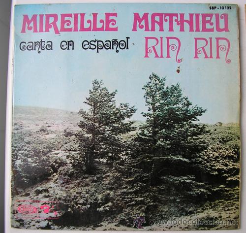 Discos de vinilo: MIREILLE MATHIEU - RIN RIN - EP EN ESPA&Ntilde;OL - Foto 1