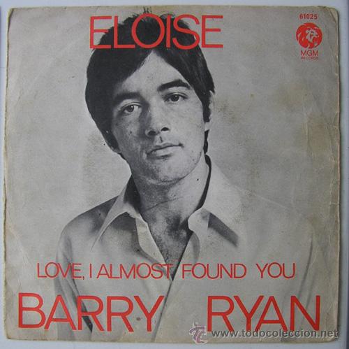 Discos de vinilo: BARRY RYAN - ELOISE - SINGLE 1968 - Foto 1