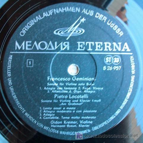 Discos de vinilo: ETERNA - GIDON KREMER - NM - Foto 4