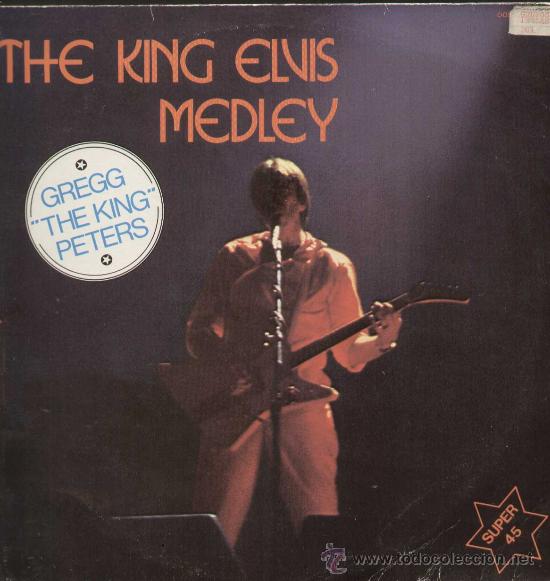 Discos de vinilo: the king elvis medley - Foto 1