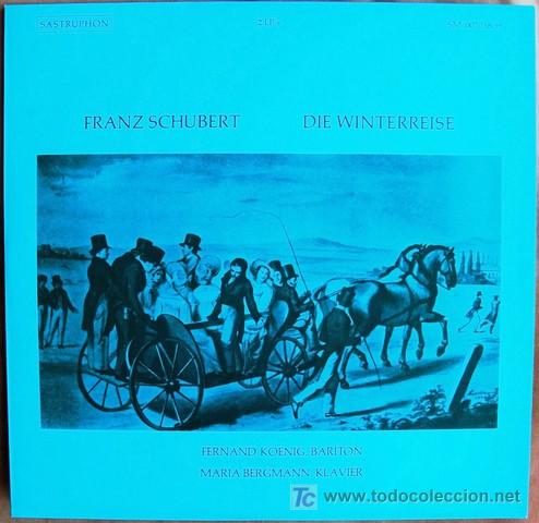 Discos de vinilo: SASTRUPHON - SCHUBERT - WINTERREISE - 2 LP - COMO NUEVO! - Foto 1