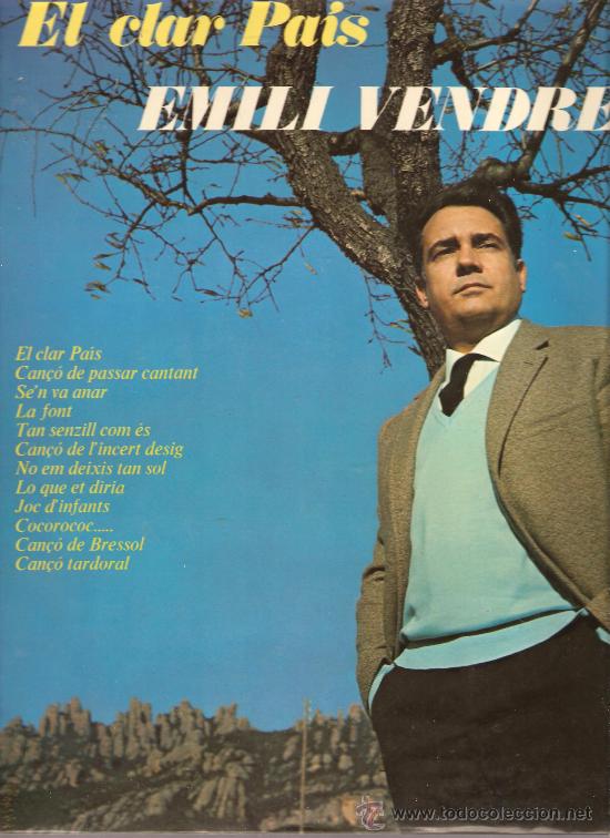 Discos de vinilo: LP CATALA - EMILI VENDRELL - EL CLAR PAIS , DE JACQUES BREL - Foto 1