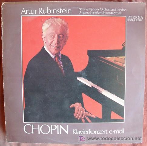 Discos de vinilo: ETERNA - CHOPIN - PIANO CONCIERTO - RUBINSTEIN - Foto 1