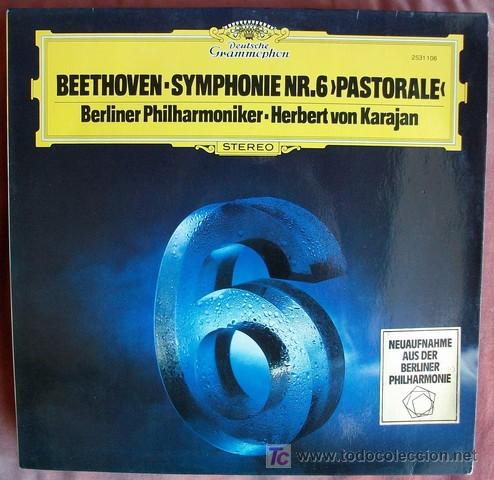 Discos de vinilo: DGG - BEETHOVEN - NO.6 - KARAJAN - Foto 1