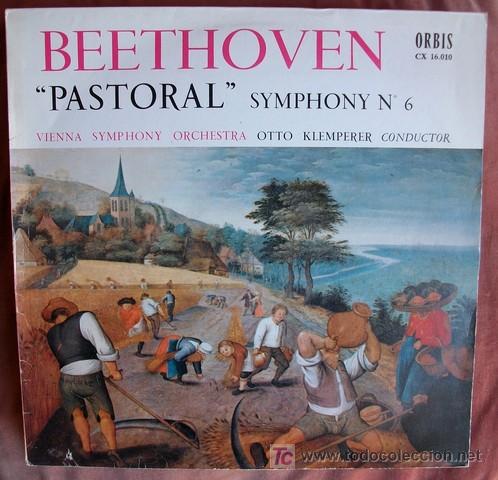 Discos de vinilo: ORBIS - BEETHOVEN - NO.6 - KLEMPERER - Foto 1