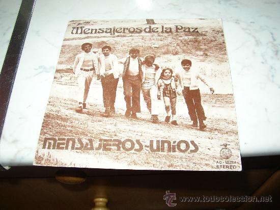 Vinyl-Schallplatten: Antgiguo disco de Mensajeros de la paz.