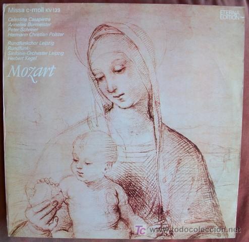 Discos de vinilo: ETERNA - MOZART - MISSA EN DO MENOR - BUENISIMO - Foto 1