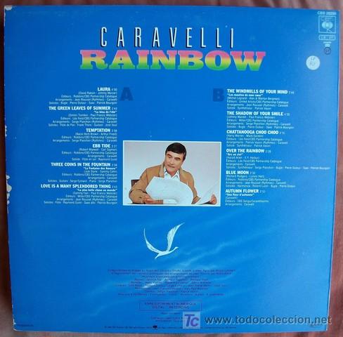 Discos de vinilo: CBS - CARAVELLI - RAINBOW - Foto 2