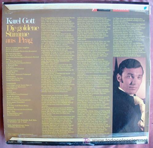 Discos de vinilo: POLYDOR - LA VOZ DORADA DE PRAG - KAREL GOTT - Foto 2