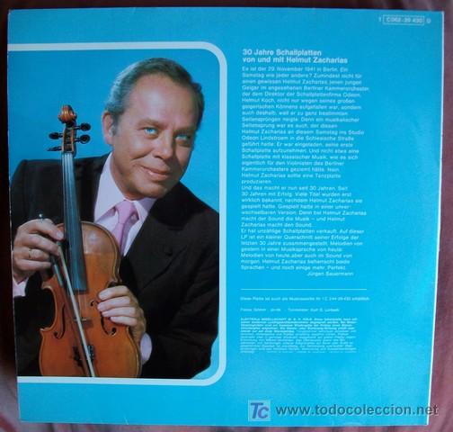 Discos de vinilo: HELMUT ZACHARIAS - GRANDES EXITOS - Foto 2