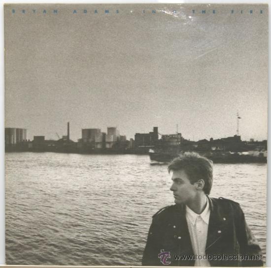 Discos de vinilo: BRYAN ADAMS into the fire LP AM records 1987 - Foto 1