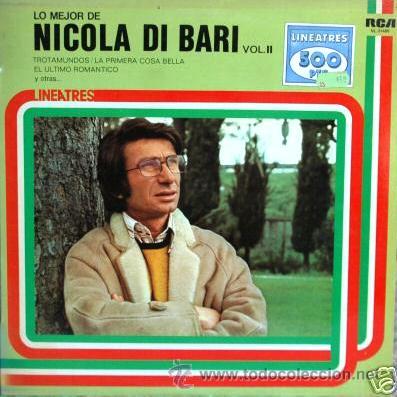 Discos de vinilo: NICOLA DI BARI - Foto 1