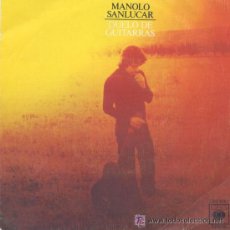 Discos de vinilo: MANOLO SANLÚCAR - DUELO DE GUITARRAS - 1976. Lote 25688643