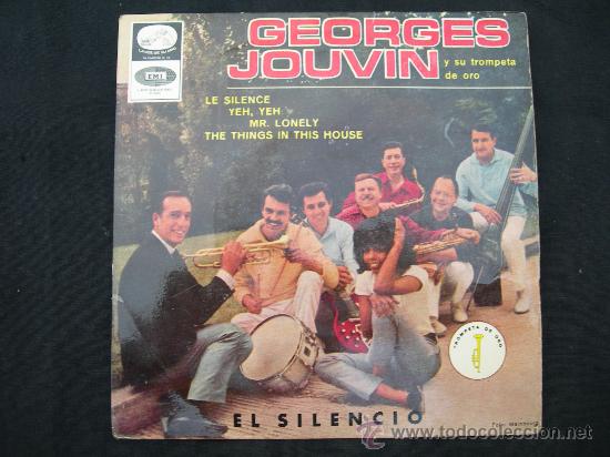 Discos de vinilo: EP GEORGES JOUVIN // LE SILENCE - Foto 1