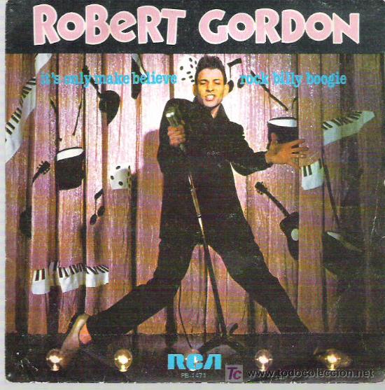 Discos de vinilo: robert gordon - it`s only make belive *** rca espa&ntilde;a 1979*** - Foto 1