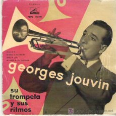 Discos de vinilo: GEORGES JOUVIN SU TROMPETA Y SUS RITMOS - BAILANDO CHA CHA CHA ** EP 1958. Lote 16302704