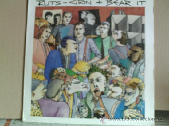 Discos de vinilo: RUTS ---- GRIN + BEAR IT - Foto 1