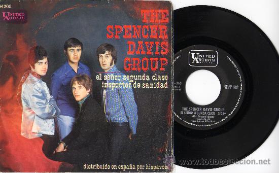 Discos de vinilo: SPENCER DAVIS GROUP SINGLE MR. SECOND CLASS UK MOD R&B PSYCH SPAIN - Foto 1