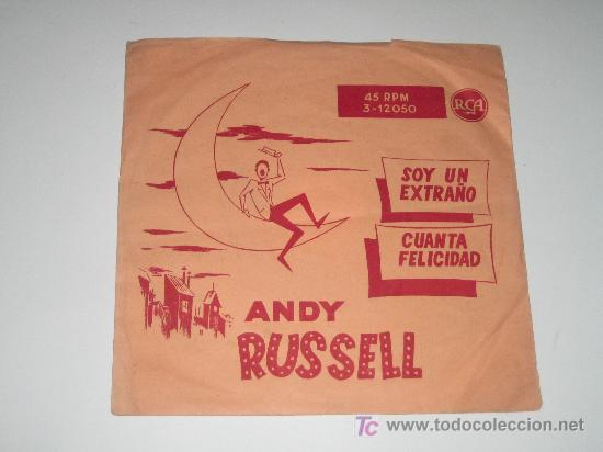 Discos de vinilo: ANDY RUSSELL  -  SOY UN EXTRA&Ntilde;O - - Foto 1